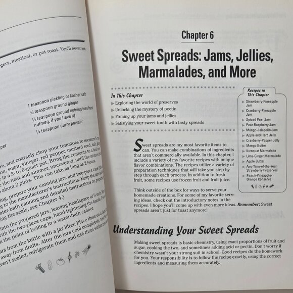 Vintage 2003 Canning and Preserving for Dummies Cookbook Reference Book - Picture 7 of 16